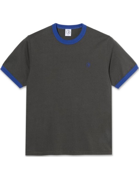 Ringer Tee - Dirty Black/Edgy