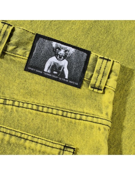 Big Boy Pants Demon Child - Lemon Black