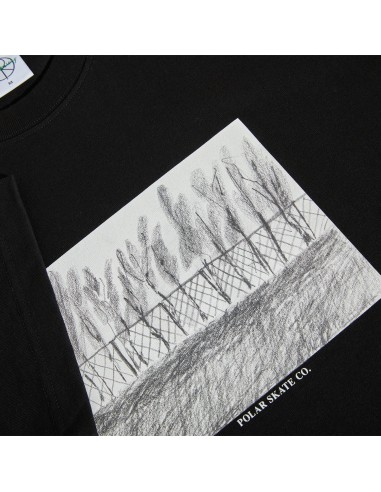 Polar Skate Co Fence Tee Black