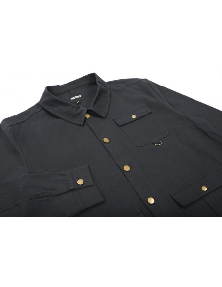 Theories Herringbone Hunting Jacket Black