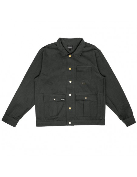 Theories Herringbone Hunting Jacket Black