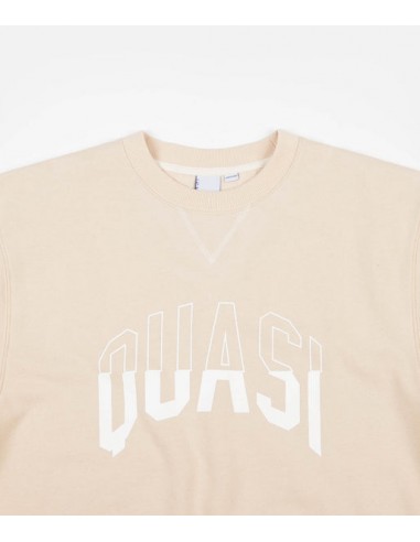 Quasi Skateboards Arc Crewneck Oatmeal