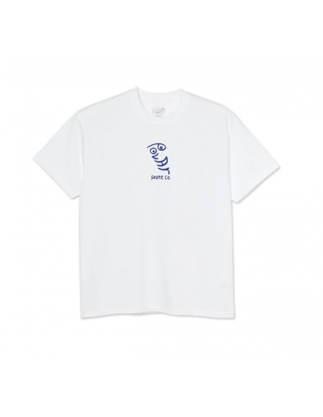 Polar Skate co Face Tee White